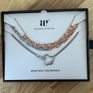 Luxe Layers by Bomb Party Heart Necklace